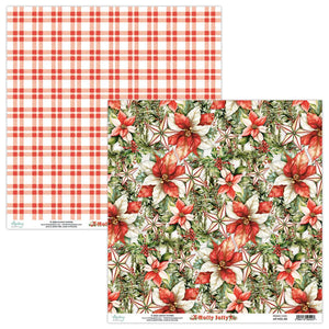Mintay Patterned Paper 12"x12" - Holly Jolly 05