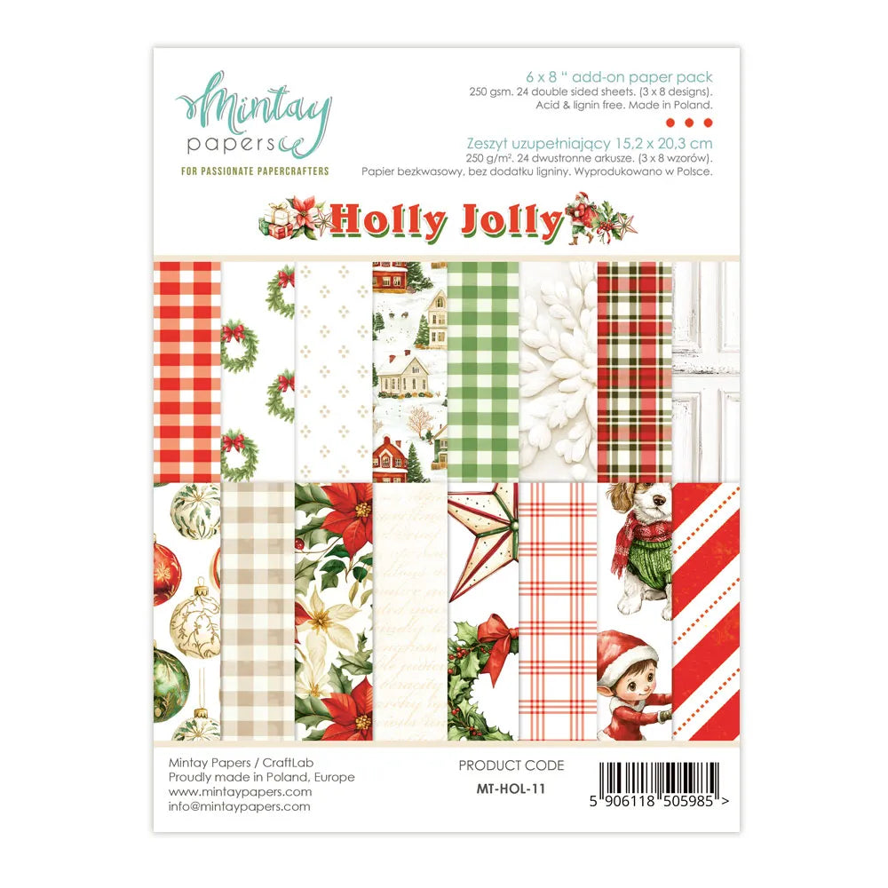 Mintay Patterned Paper Pad 6