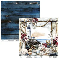 Mintay Patterned Paper 12"x12" - Lighthouse 01