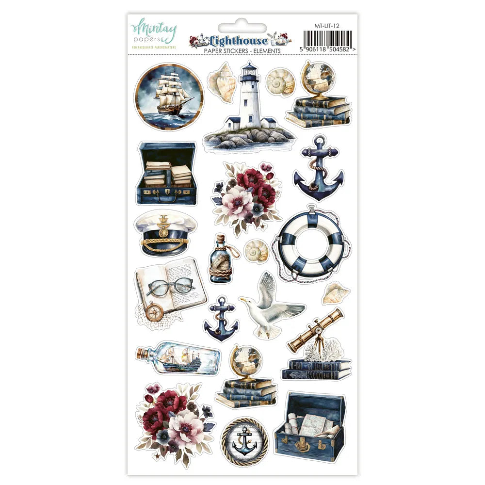 Mintay Paper Stickers Elements - Lighthouse