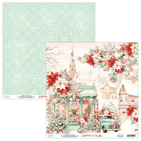 Mintay Patterned Paper - Merry & Joy - 01 - 12"x 12"
