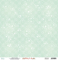 Mintay Patterned Paper - Merry & Joy - 01 - 12"x 12"
