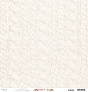 Mintay Patterned Paper - Merry & Joy - 05 - 12"x 12"