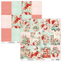 Mintay Patterned Paper - Merry & Joy - 06 - 12"x 12"
