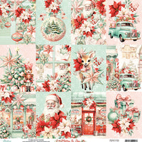 Mintay Patterned Paper - Merry & Joy - 06 - 12"x 12"