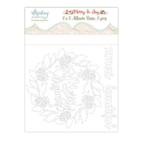 Mintay Chipboard Album Base - Merry & Joy