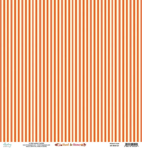 Mintay Patterned Paper 12"x12" - Rust & Rose 01