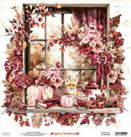 Mintay Patterned Paper 12"x12" - Rust & Rose 02
