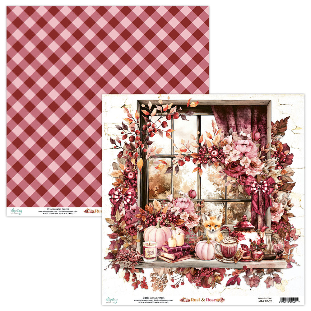 Mintay Patterned Paper 12