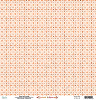 Mintay Patterned Paper 12"x12" - Rust & Rose 03
