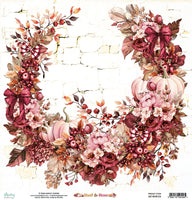 Mintay Patterned Paper 12"x12" - Rust & Rose 04
