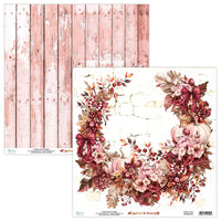 Mintay Paper Pack 12"x12" - Rust & Rose