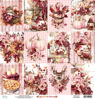 Mintay Patterned Paper 12"x12" - Rust & Rose 06
