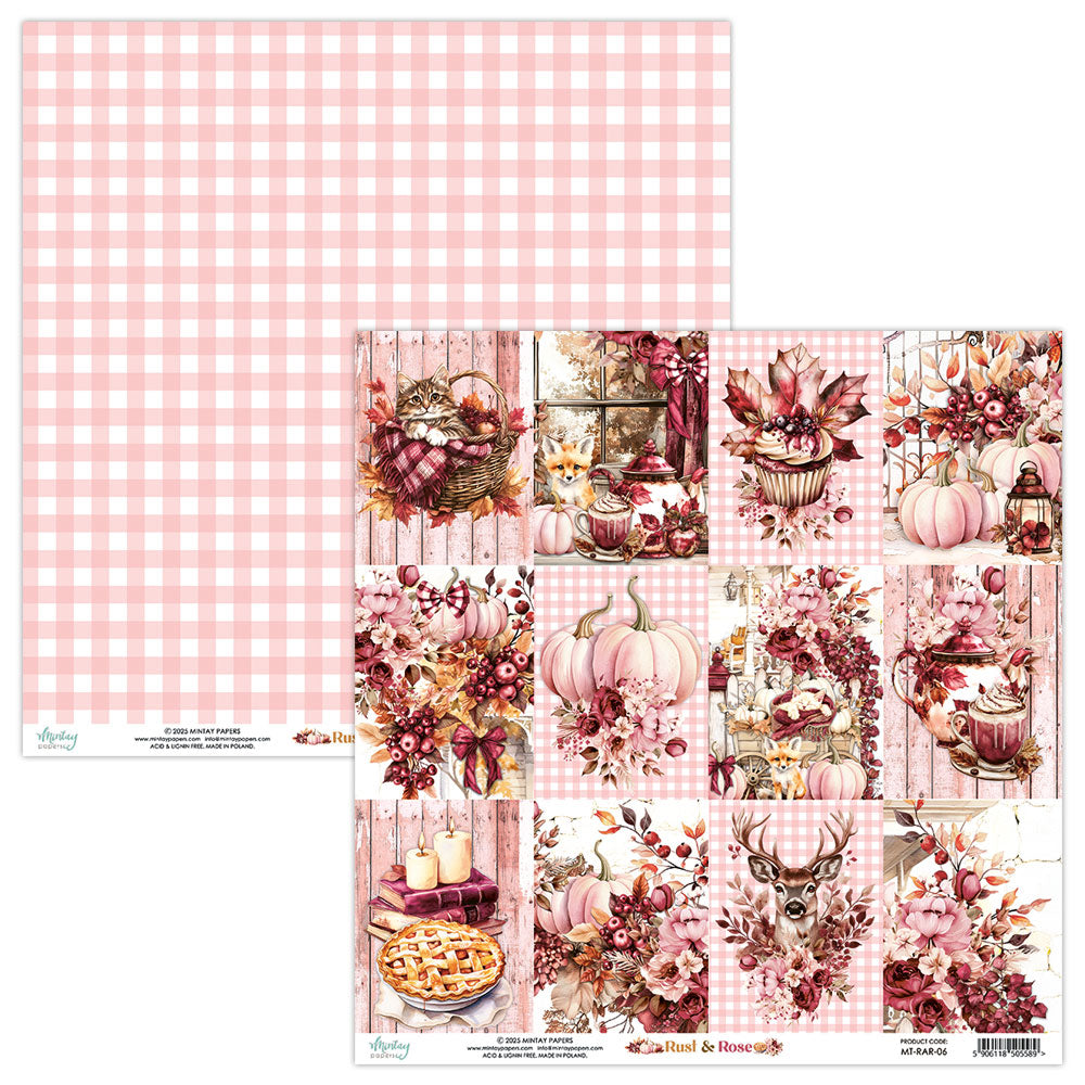 Mintay Patterned Paper 12