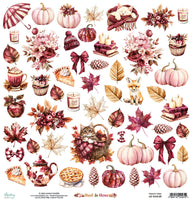 Mintay Patterned Paper 12"x12" - Rust & Rose 09

