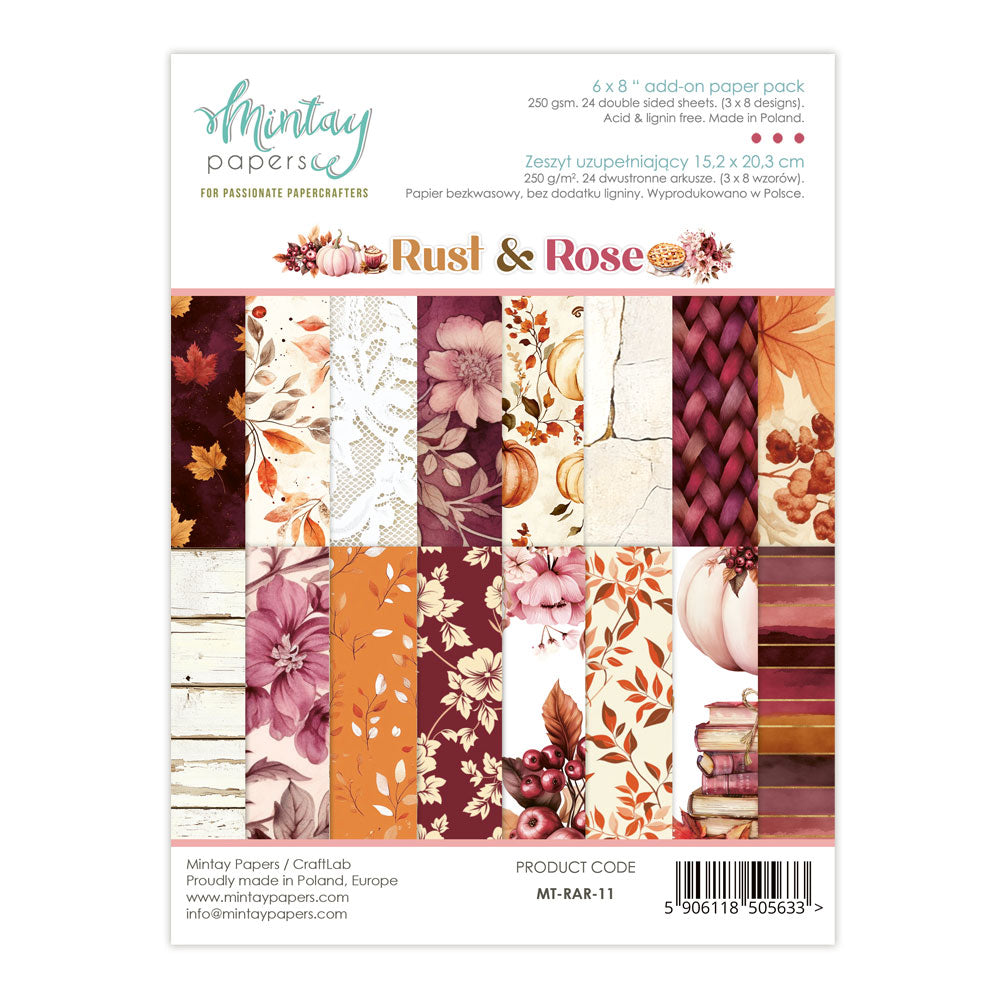 Mintay Patterned Paper Pad 6