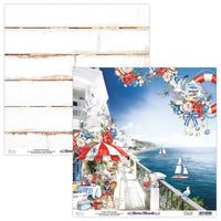 Mintay Patterned Paper 12"x12" - Riviera Moments 01
