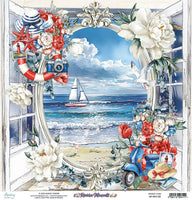 Mintay Patterned Paper 12"x12" - Riviera Moments 02
