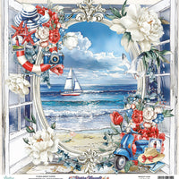 Mintay Patterned Paper 12"x12" - Riviera Moments 02