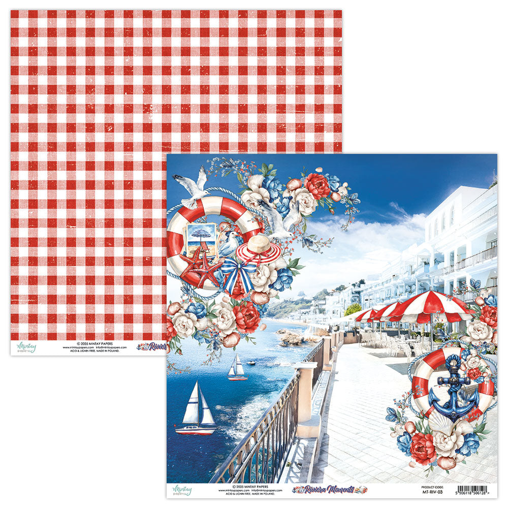 Mintay Patterned Paper 12