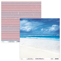Mintay Patterned Paper 12"x12" - Riviera Moments 04
