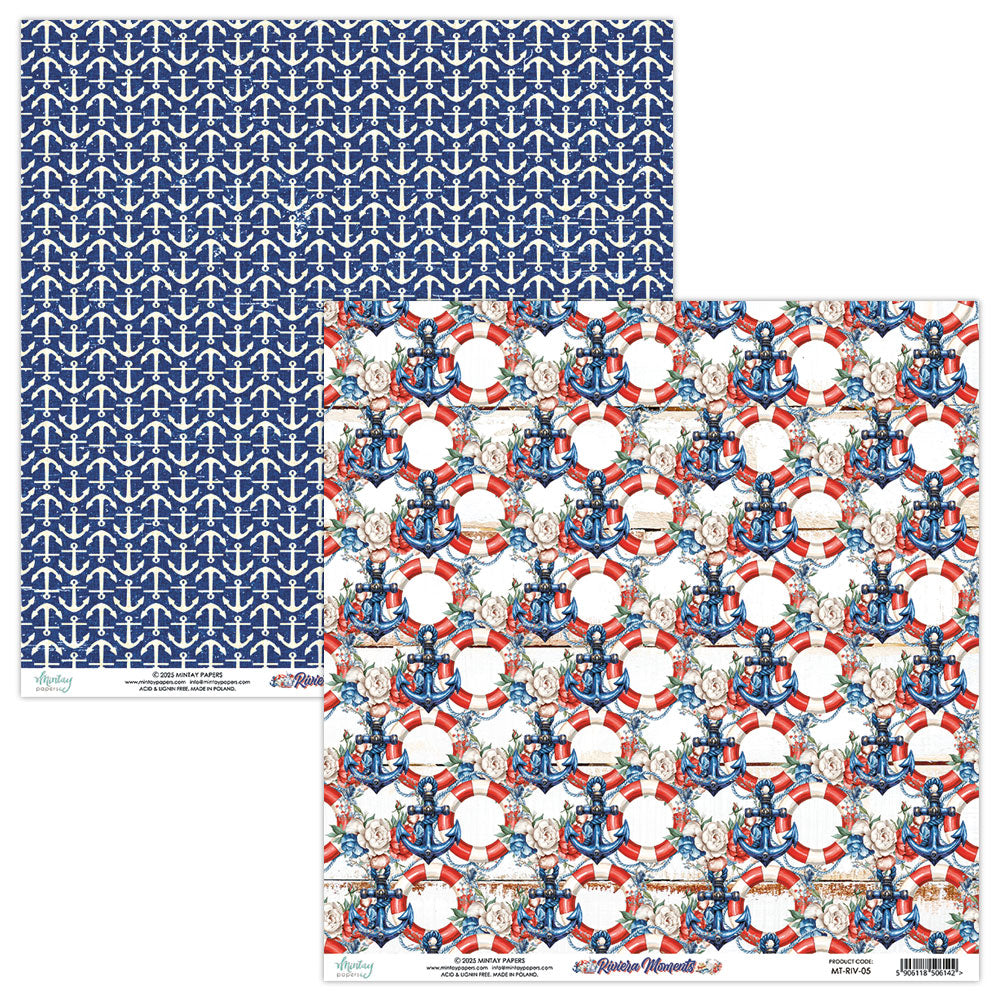 Mintay Patterned Paper 12