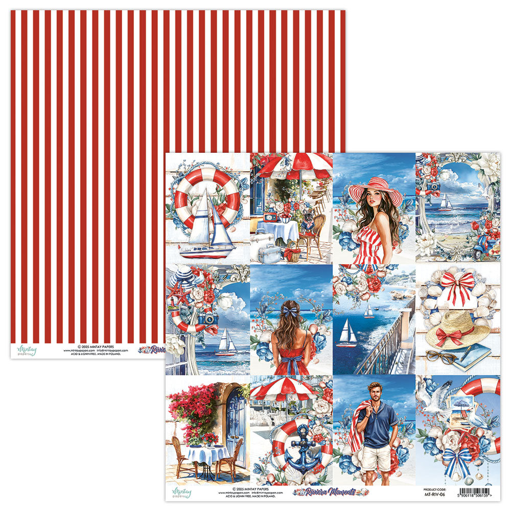 Mintay Patterned Paper 12