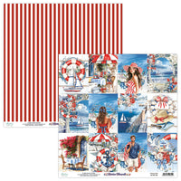 Mintay Paper Pack 12"x12" - Riviera Moments
