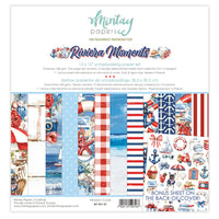 Mintay Paper Pack 12"x12" - Riviera Moments
