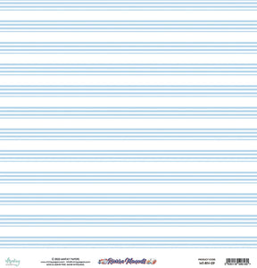 Mintay Patterned Paper 12"x12" - Riviera Moments 09