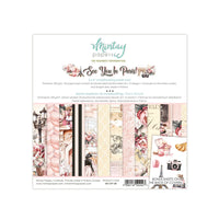 Mintay Patterned Paper Pad 6"x6" - See You in Paris (08)