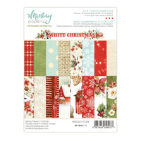 Mintay Paper Pad 6" x 8" - Add-On Paper: White Christmas