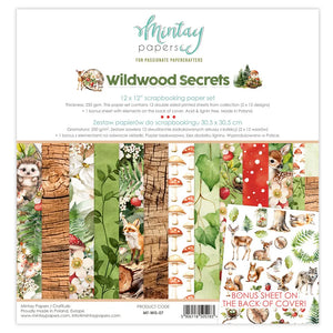Mintay Paper Pack 12" x 12" - Wildwood Secrets