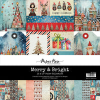 Paper Rose Paper Collection 12x12 - Merry and Bright