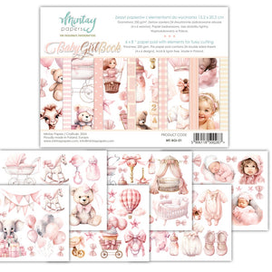 Mintay Patterned Paper - Baby Girl Booklet 6" x 8"