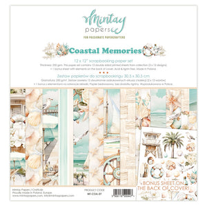 Mintay Paper Pad 12" x 12" - Coastal Memories