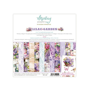 Mintay Paper Pad 6" x 6" - Lilac Garden