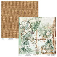 Mintay Patterned Paper - Rustic Charms - 03 - 12"x 12"