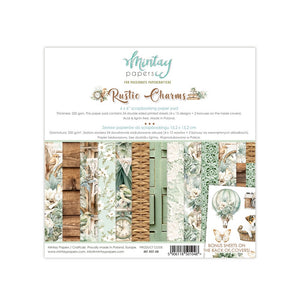 Mintay Paper Pad 6" x 6" - Rustic Charms
