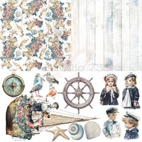 Studio 73 Paper Pack 12" - Nautic Dreamers Collection
