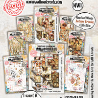 Aall and Create - Nautical Wings- Antique Browns – Collection