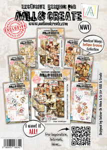 Aall and Create - Nautical Wings- Antique Browns – Collection