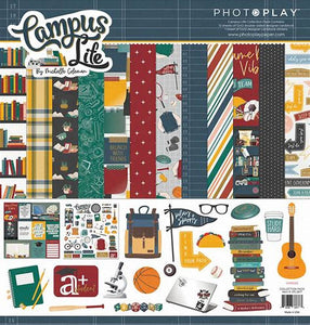 Photoplay Paper Pack 12" x 12" - Campus Life