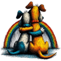 5 Crazy Ladies Stickers - Doggie Best Friends
