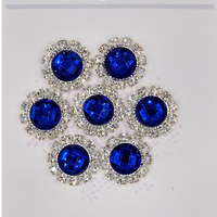 5 Crazy Ladies Bling - Circle Rhinestone Pack - 2cm