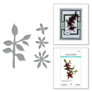 Spellbinders Die Set - Carolina All Spice (Painter's Garden Collection by Susan Tierney-Cockburn)