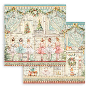 Stamperia Scrapbooking Double Face Sheet - The Nutcracker - Ballet