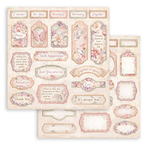 Stamperia Paper Pack 12" x 12" - Romance Forever