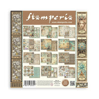 Stamperia Scrapbooking Pad 10 Sheets 12" x 12" - Fortune