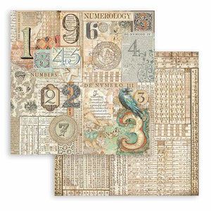 Stamperia Scrapbooking Pad 10 Sheets 12" x 12" - Fortune